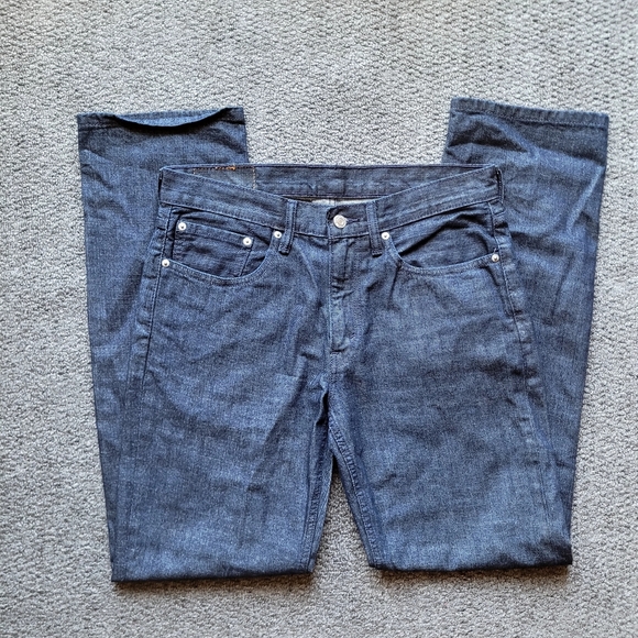 Levi's 514 men's denim jeans size W32 L32 classic straight leg fit stretch - Picture 3 of 14